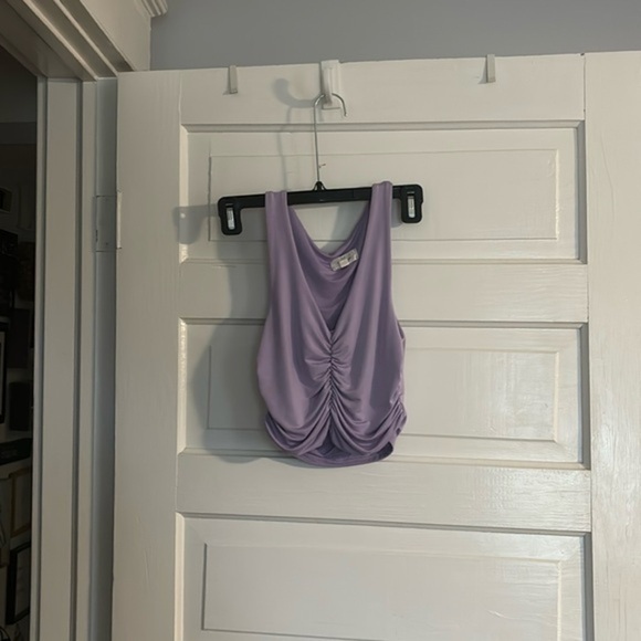 Live in the Moment Lilac Top - Picture 1 of 5